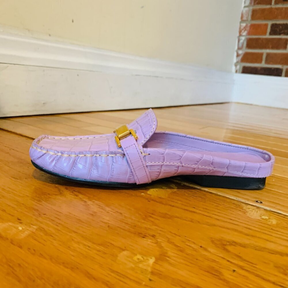 Ralph Lauren Women's Carlene Mules Slides Size 6 B - Picture 9 of 16